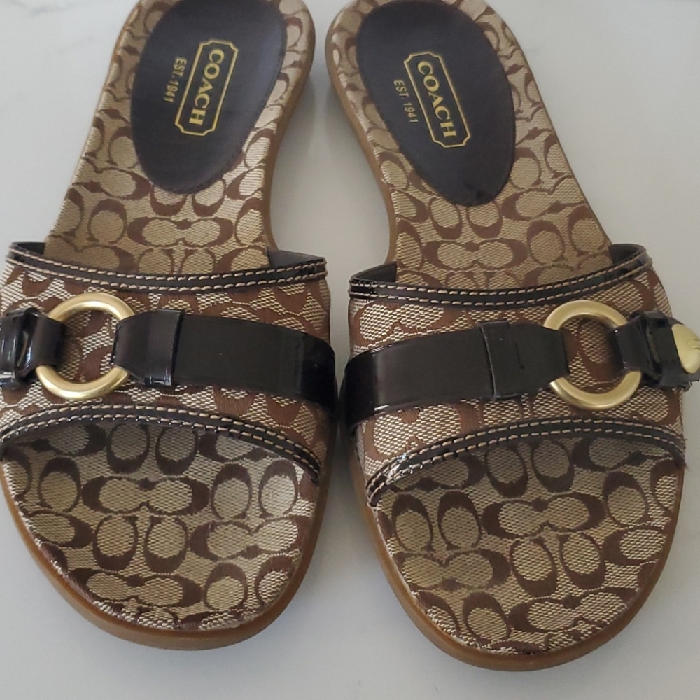Coach Katey 6cm Slides